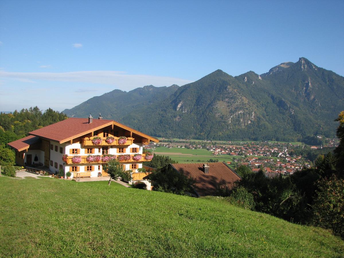 Hacher Josef - Bergpanorama Ferienwohnungen | Chiemgau Karte Marquartstein Exterior photo
